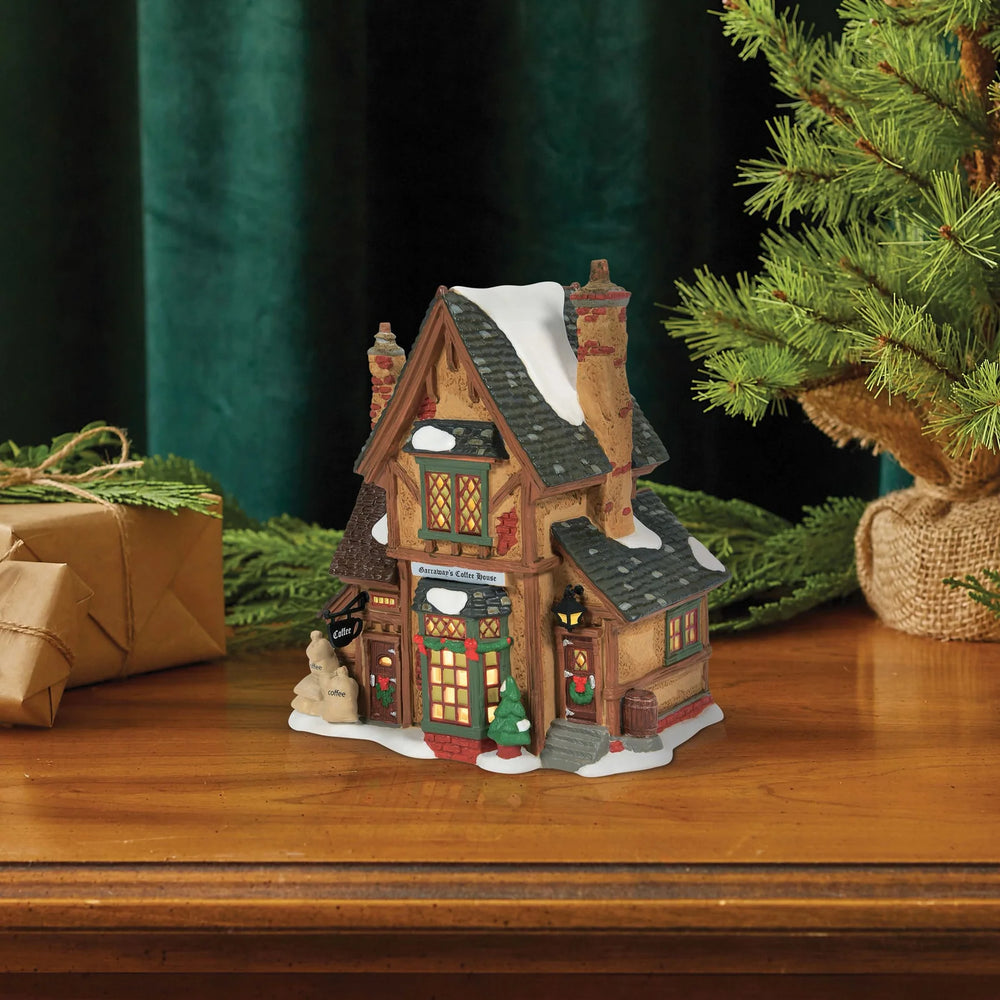 Dickens Village-Garraway's Coffee House