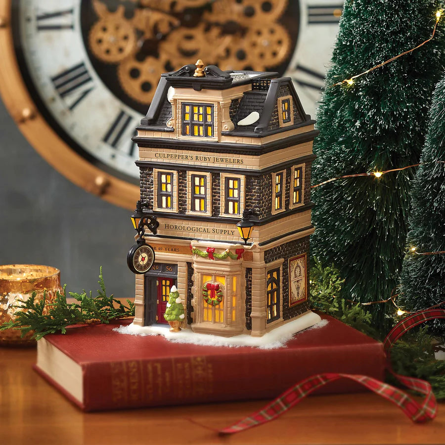 Dickens Village - Culpepper's Ruby Jewelers