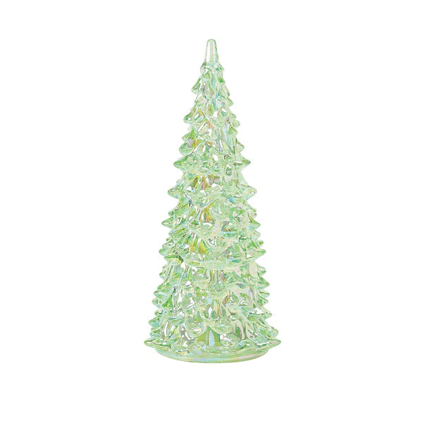 .The Christmas Lit Incandescent Green Tree