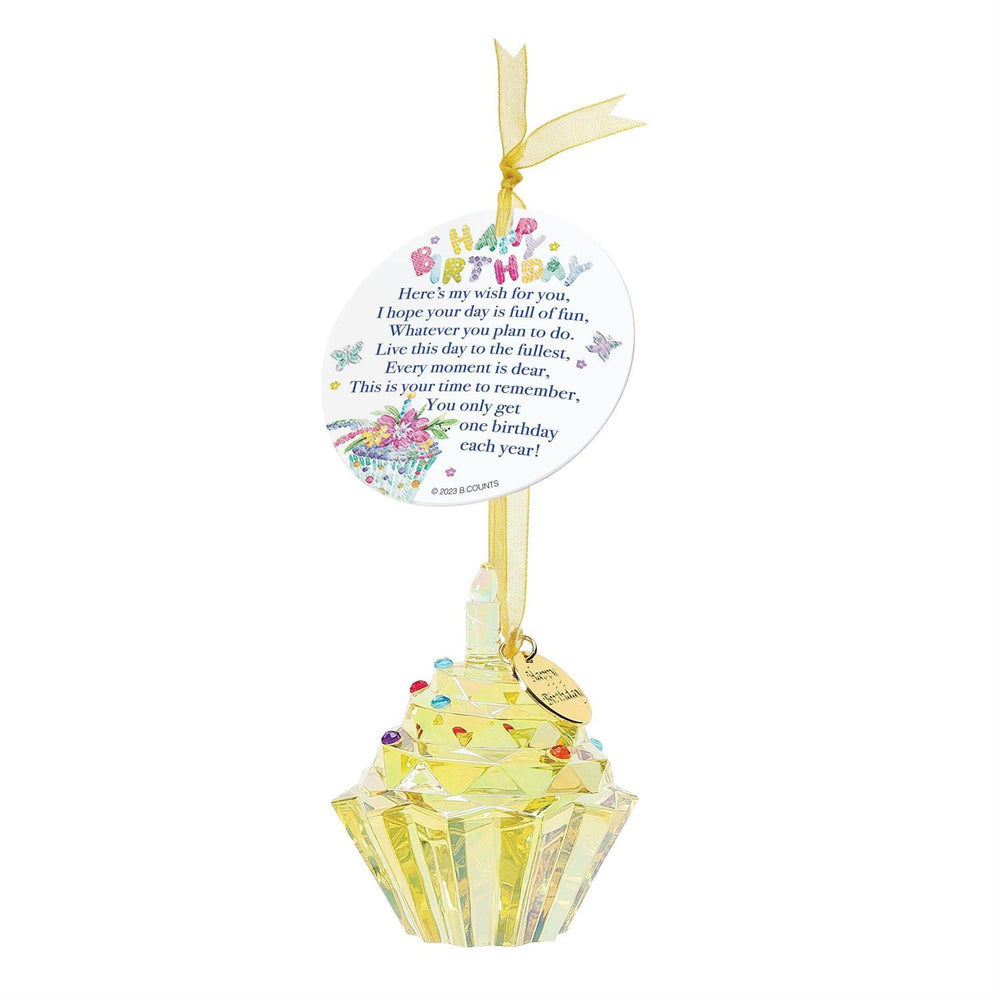 Birthday Cupcake Ornament