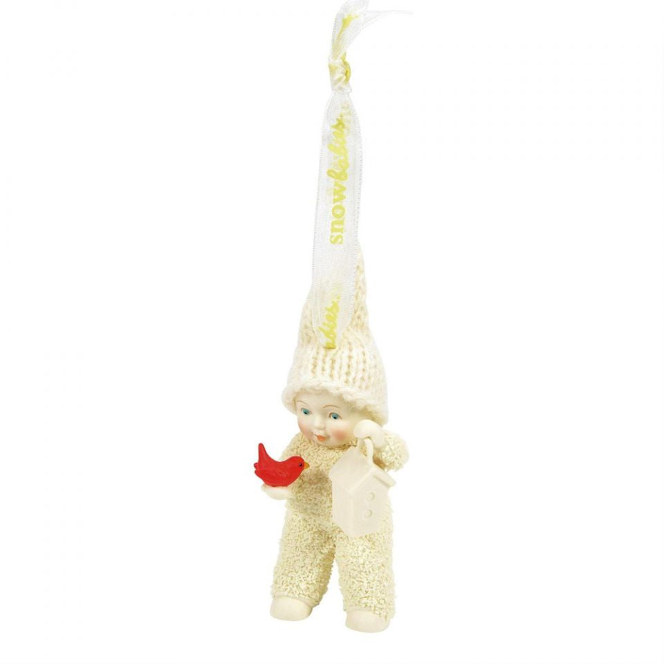 Snowbabies Ornament Home Tweet Home