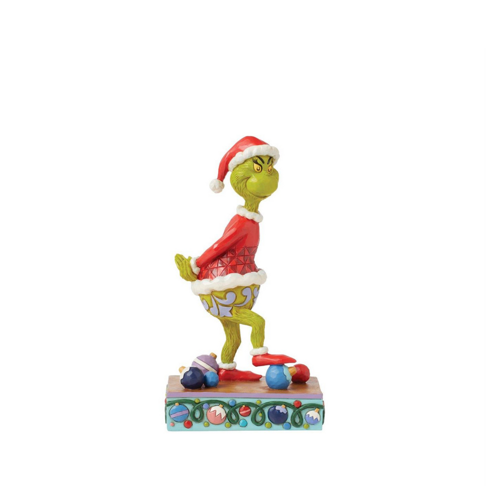 Jim Shore Dr. Seuss Grinch Stepping on Ornament