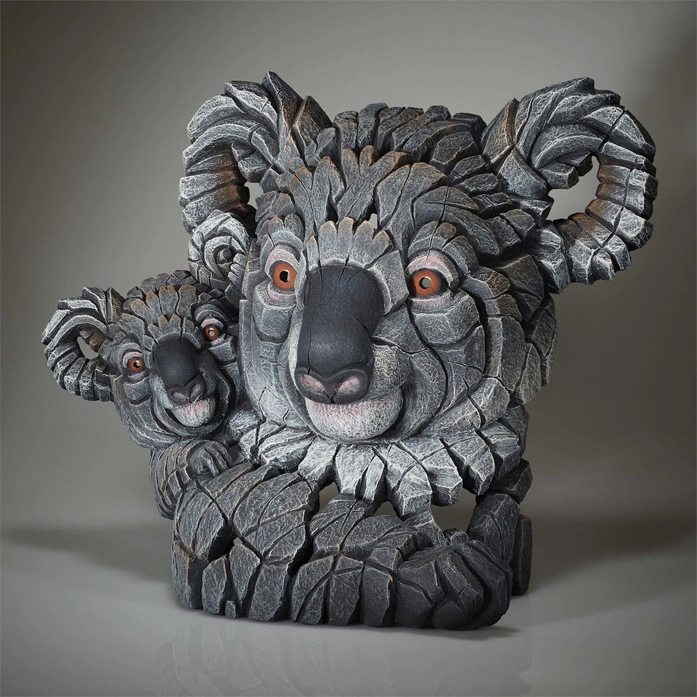 Edge Sculpture Koala and Joey Bust