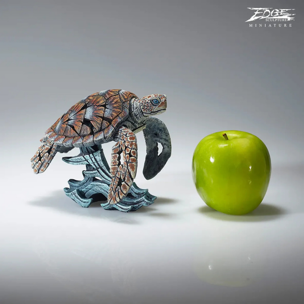Edge Sculpture Sea Turtle Miniature