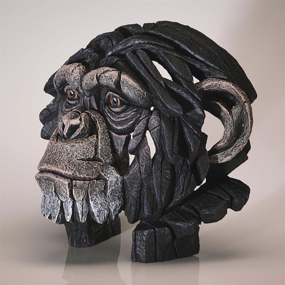 Edge Sculpture Chimpanzee Bust