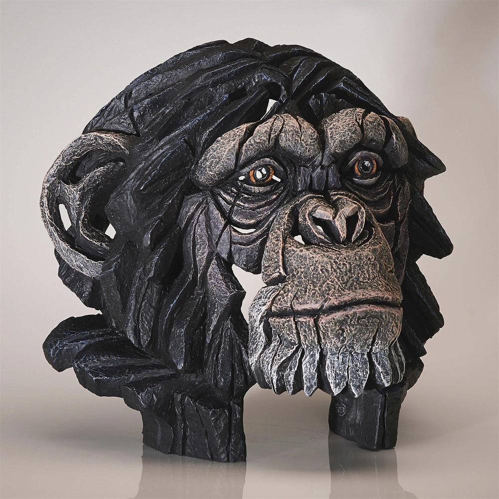 Edge Sculpture Chimpanzee Bust