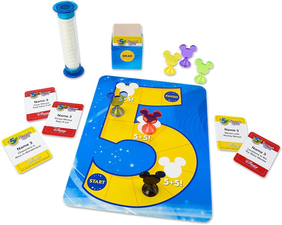 5 Second Rule Disney Board Game