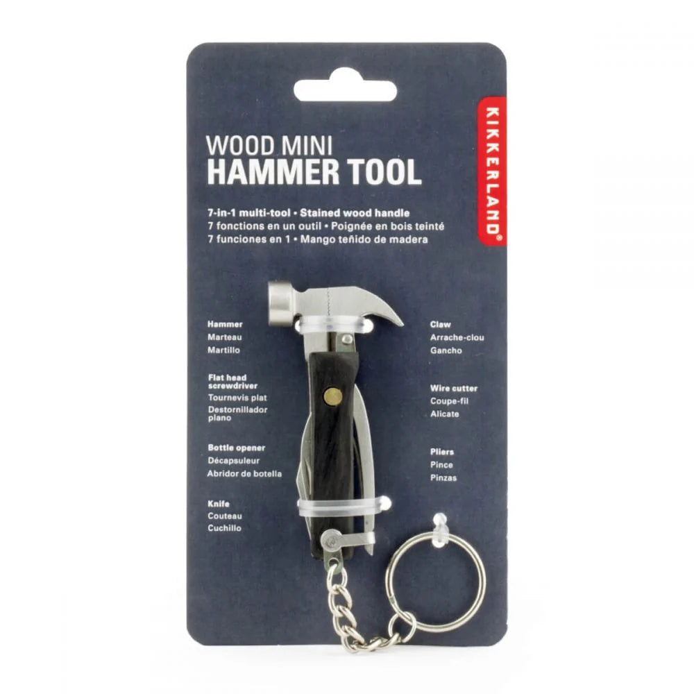 KIKK - Wood Mini Hammer Tool Black