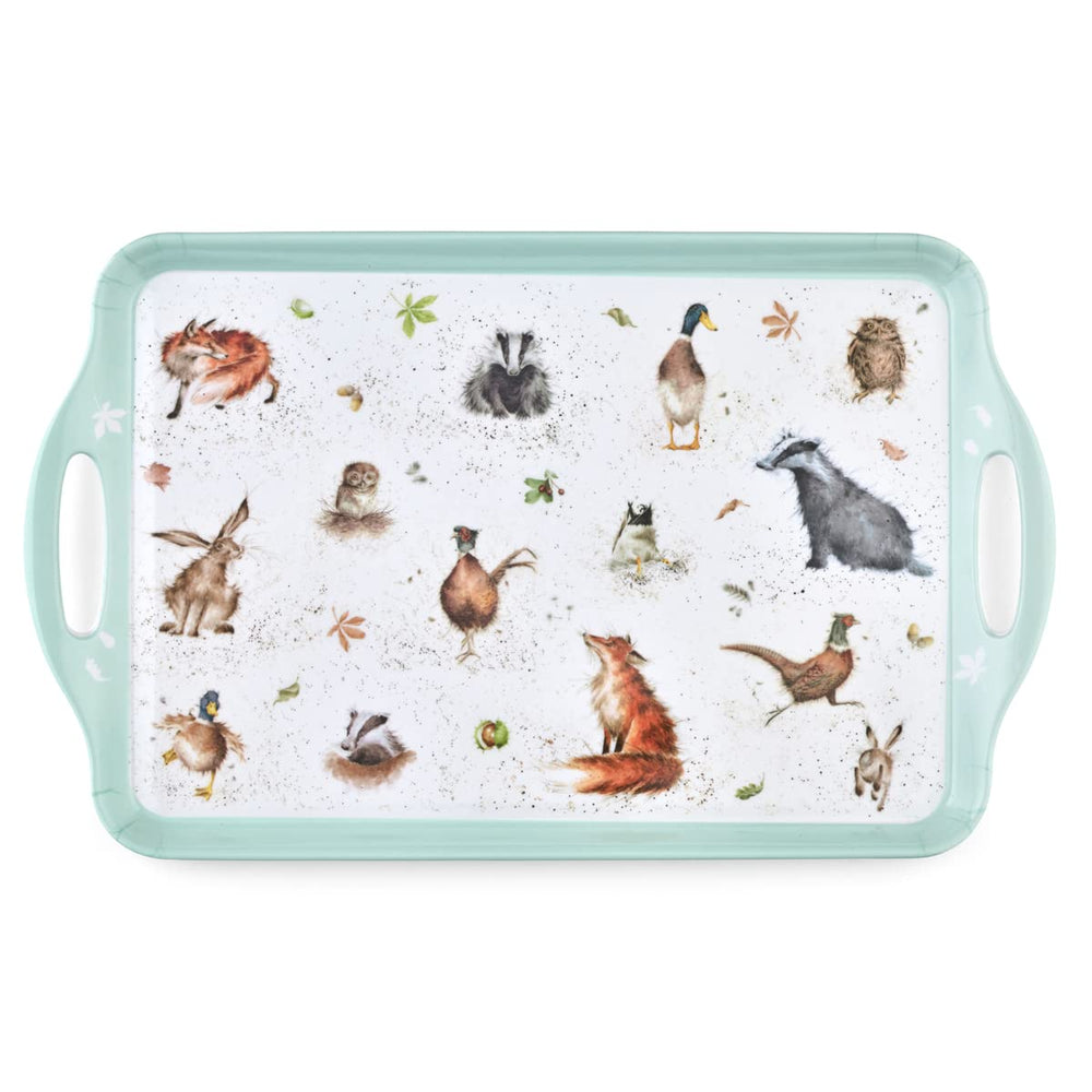 Wrendale - 'Country Set' Handled Tray - Large