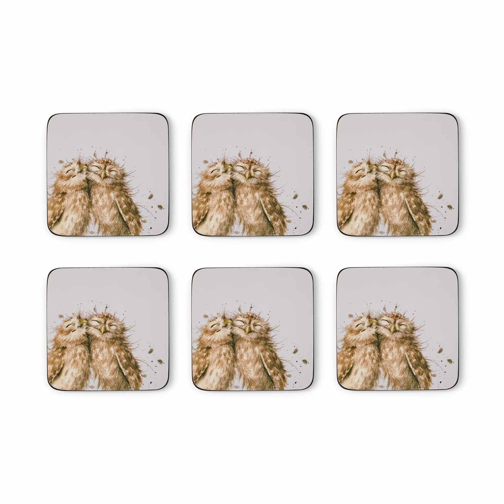 Wrendale Pimpernel Owl Coasters Set of 6