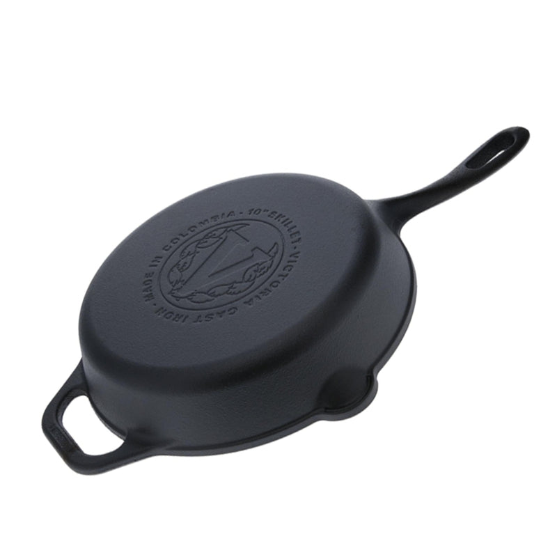 Victoria Cast Iron Skillet 10"