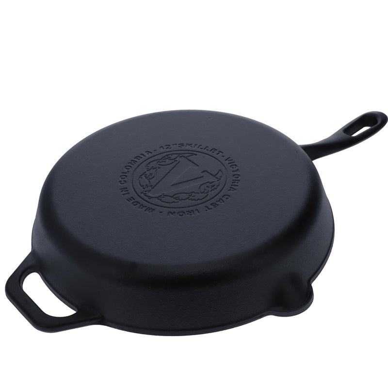 Victoria Cast Iron Skillet 12"