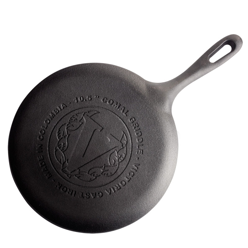Victoria Cast Iron Crepe Pan 10.5"