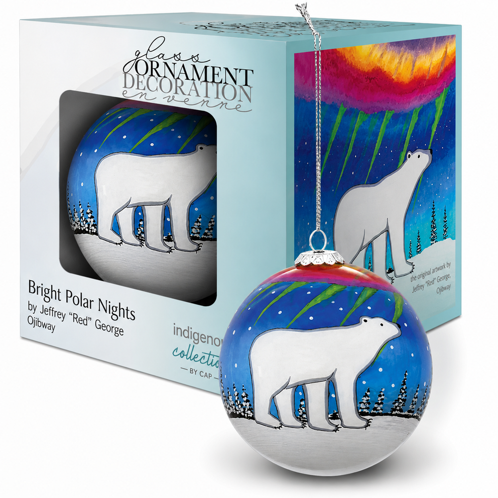 Indigenous Art Ornament - Bright Polar Nights