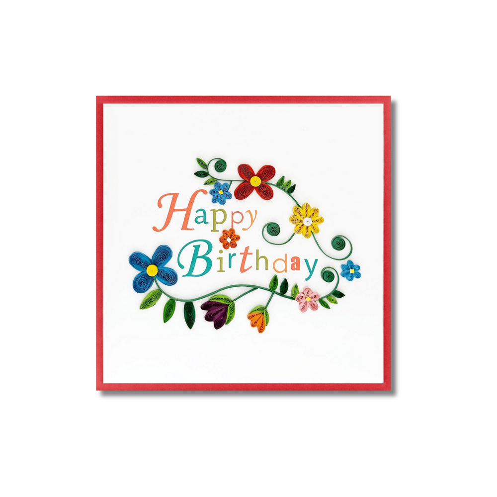 Paper Poetry Cards Bright Floral