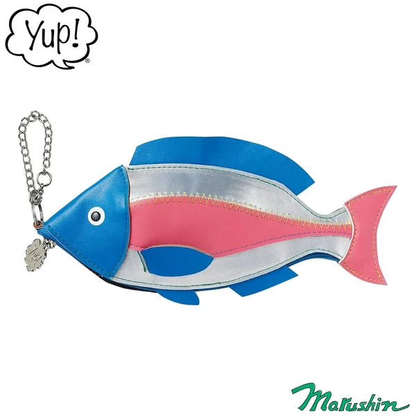 Yup! Fish Blue Pouch