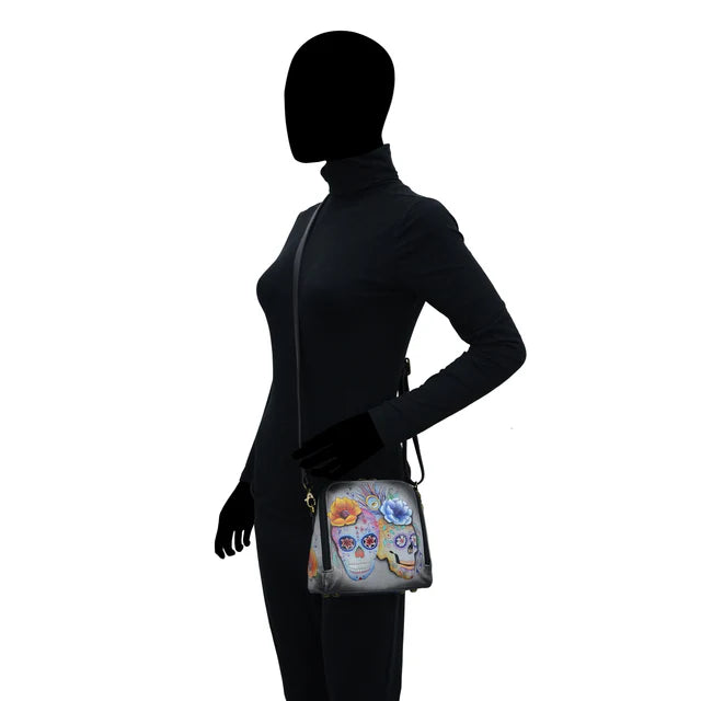 Anuschka Calaveras de Azúcar - Zip Around Travel Organizer