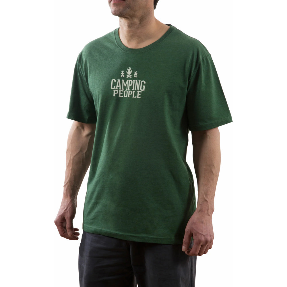 Camping People T-Shirt - Green