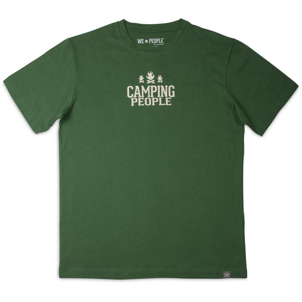Camping People T-Shirt - Green