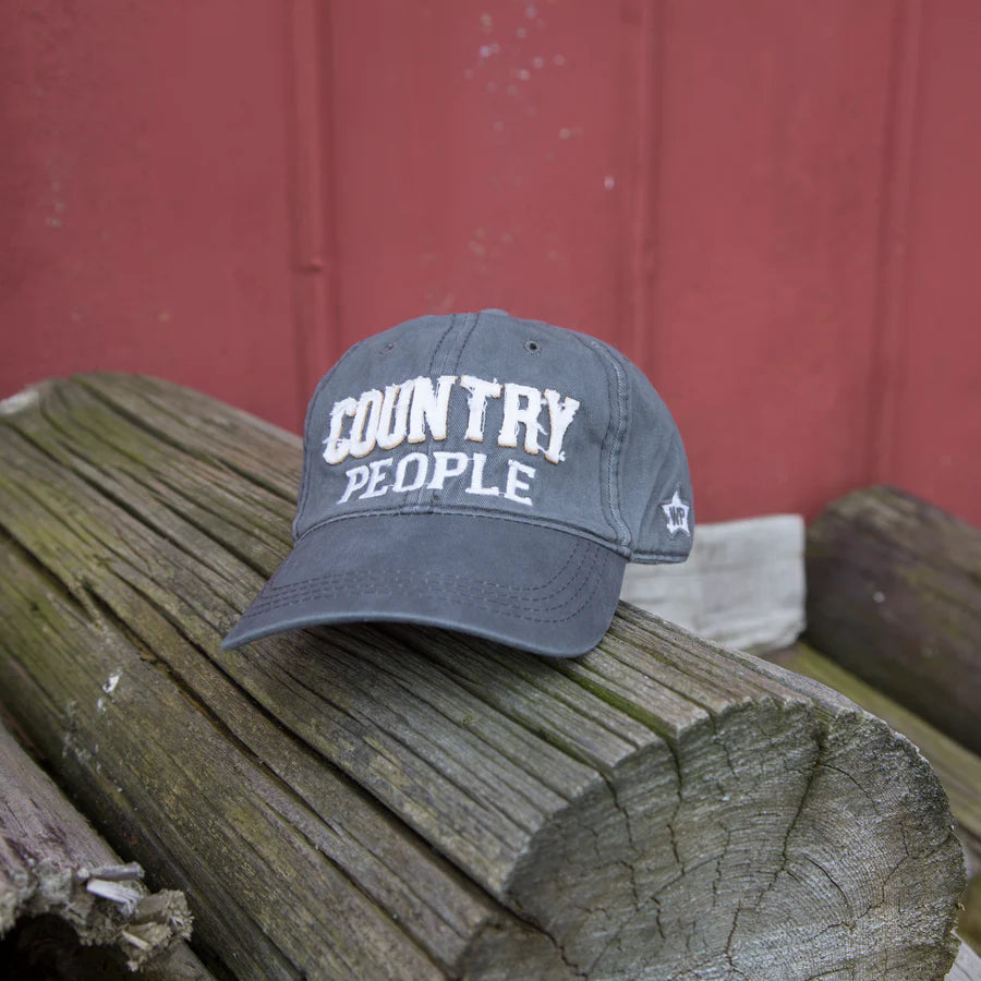 Country People Cap - Grey