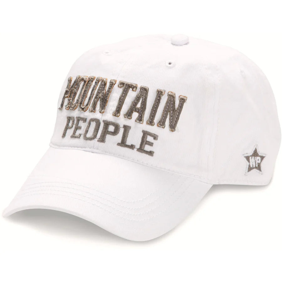 Mountain People Cap - White
