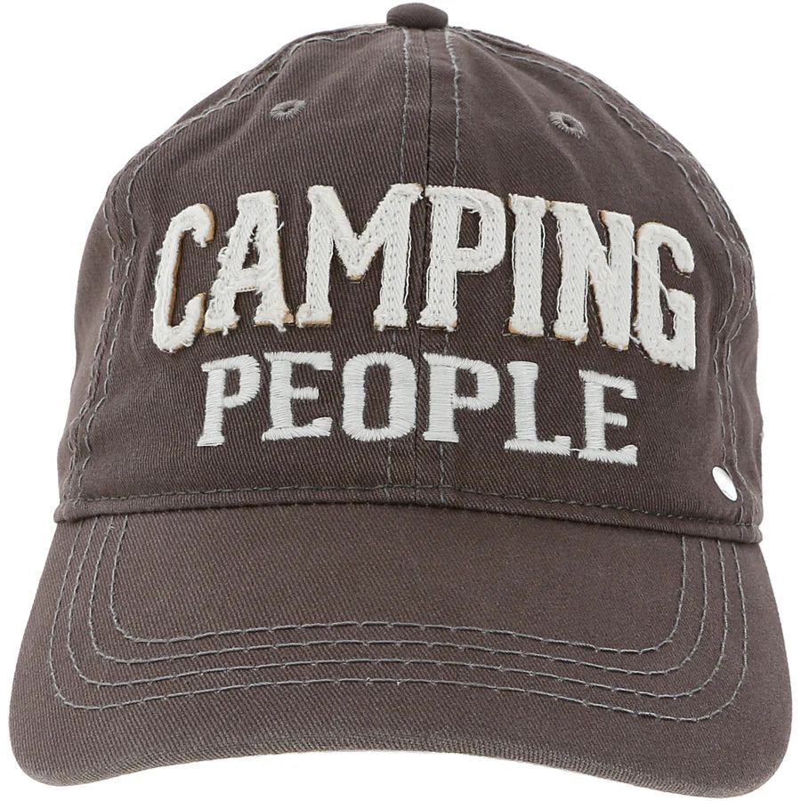 Camping People Cap - Grey