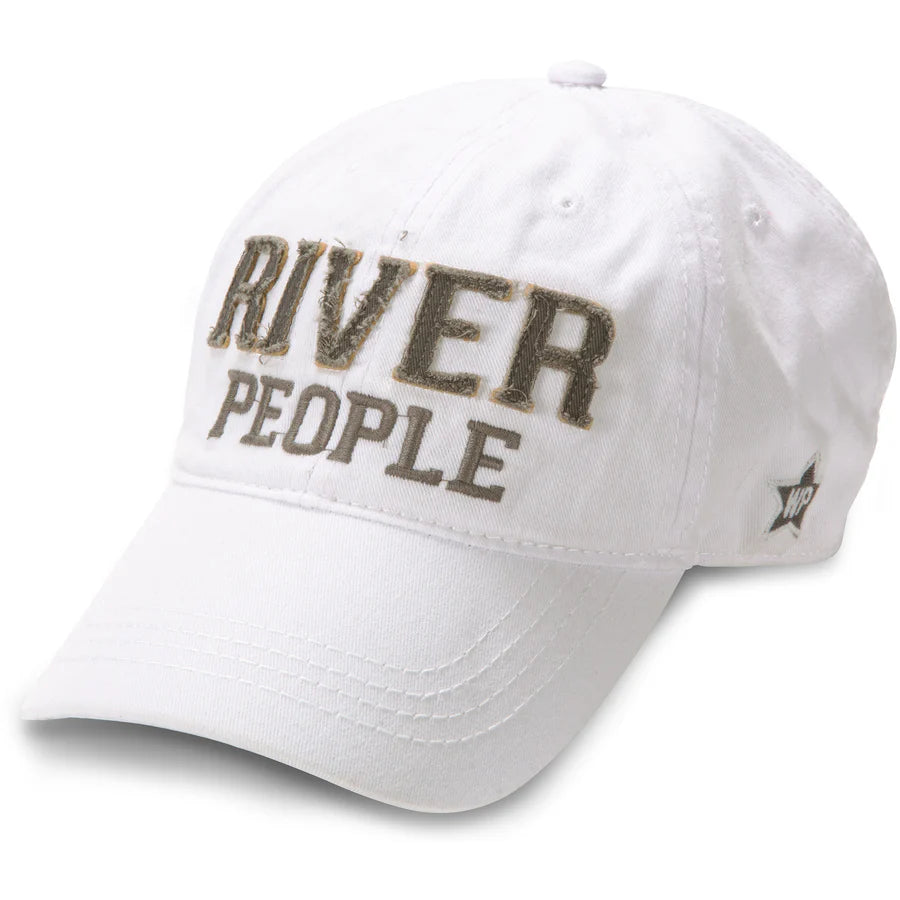 River People Cap - White