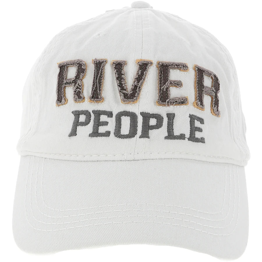 River People Cap - White