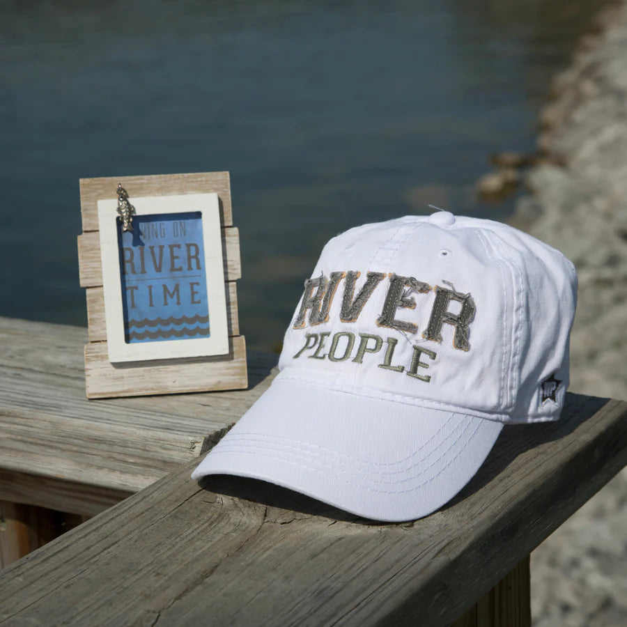 River People Cap - White
