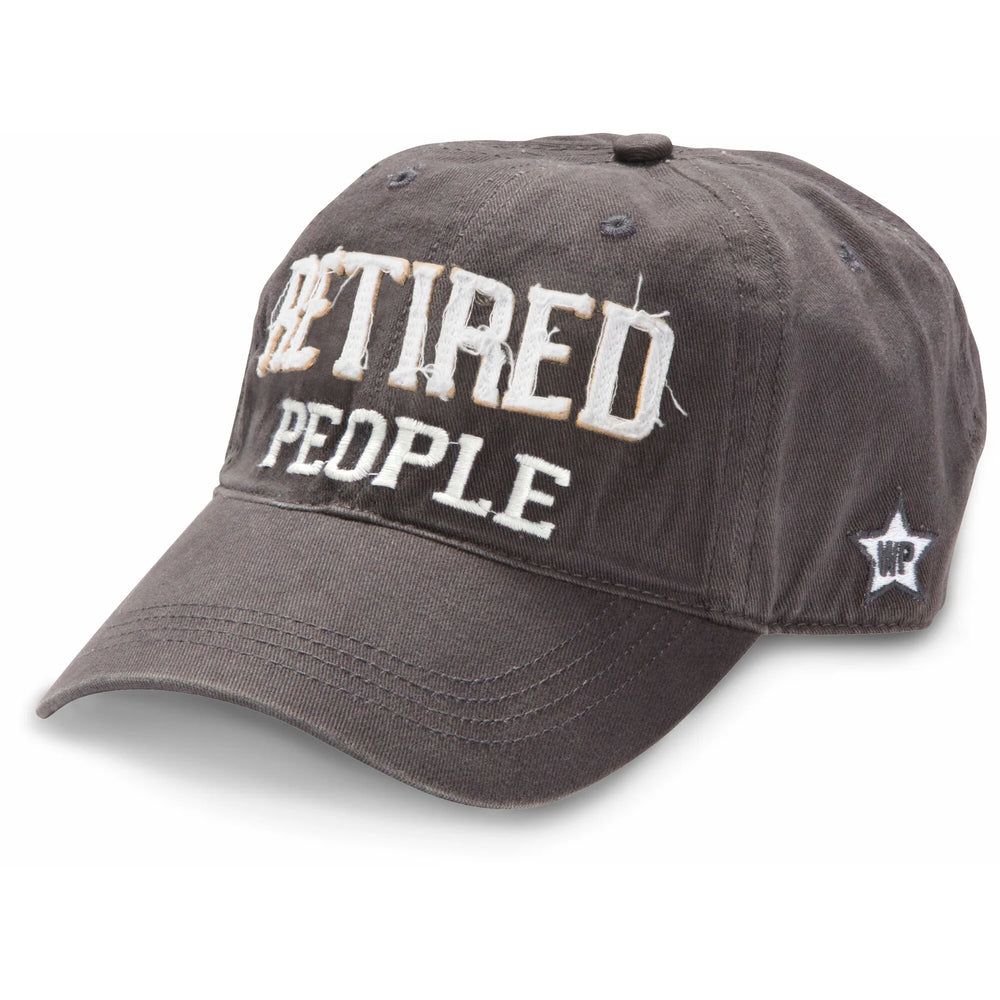 Retired People Cap - Grey