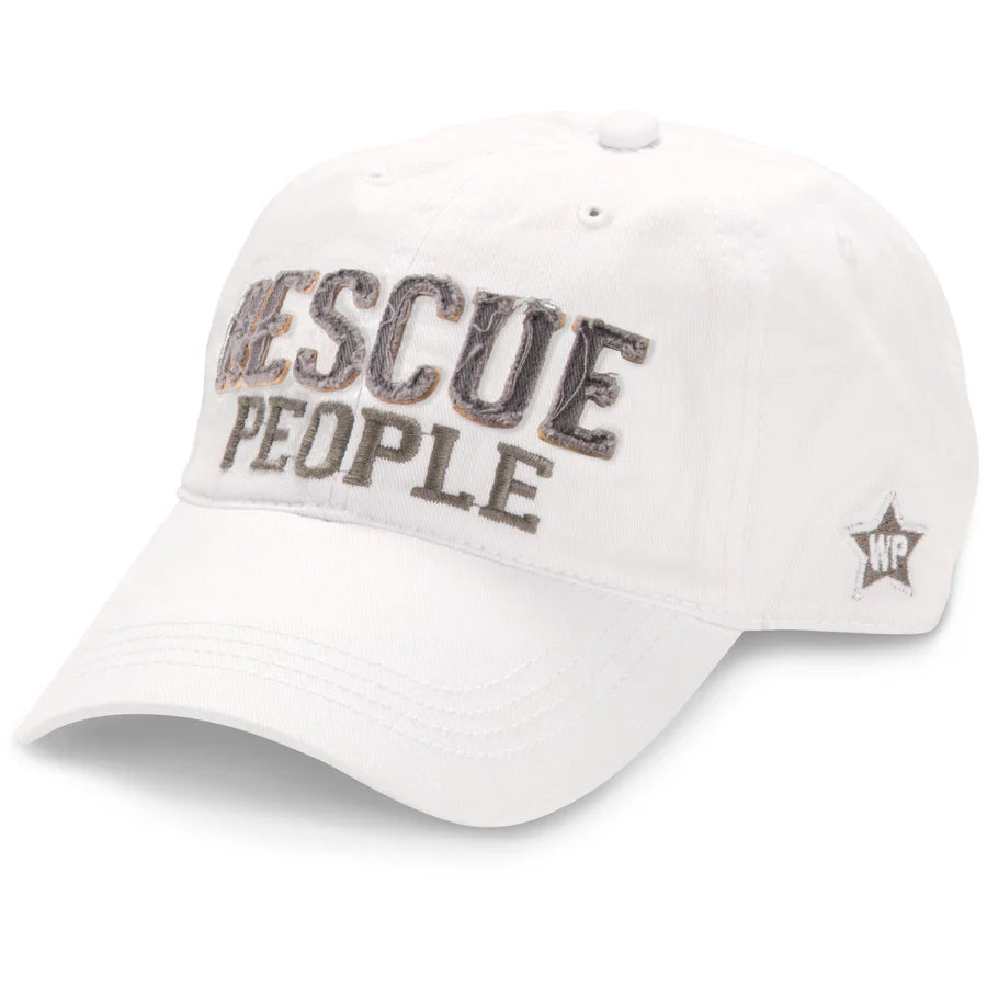 Rescue People Cap - White