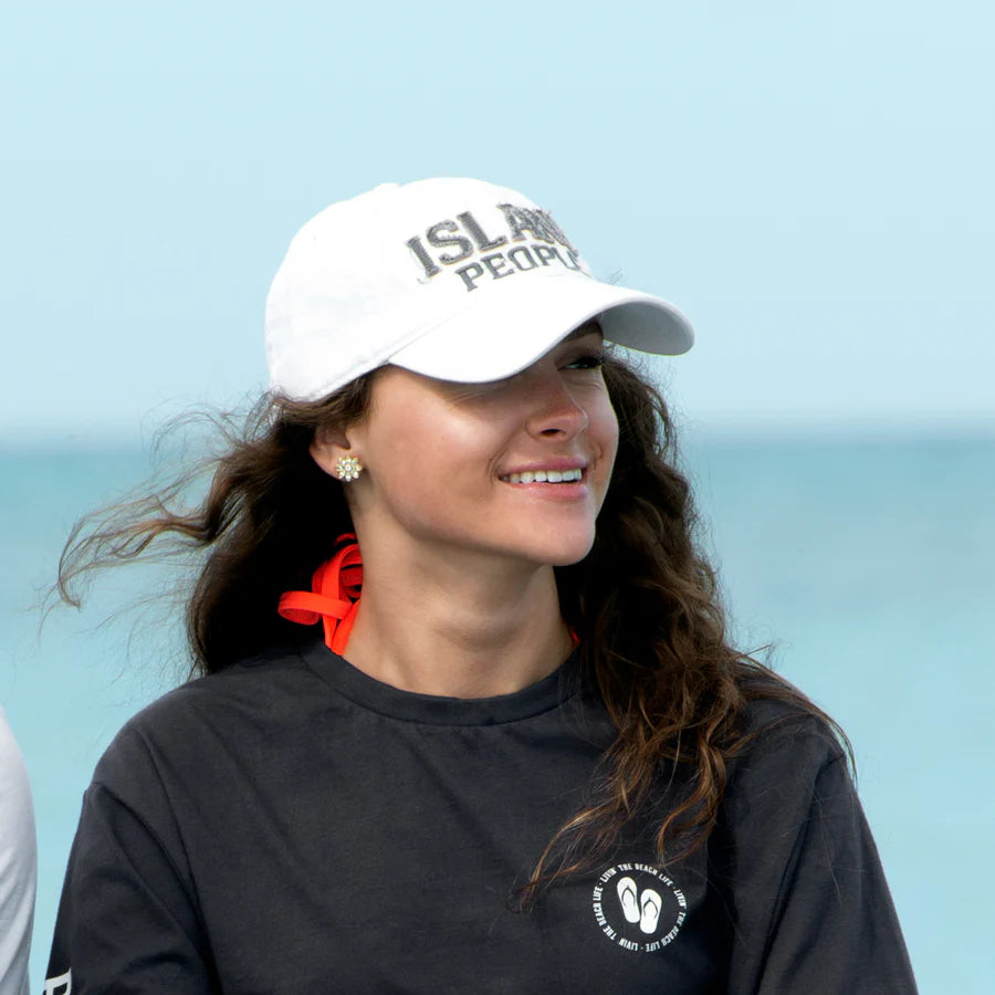 Island People Cap - White