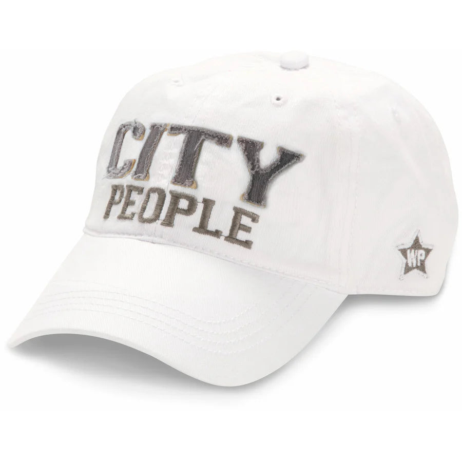 City People Cap - White