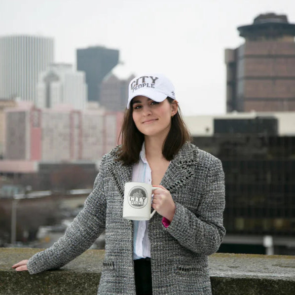 City People Cap - White