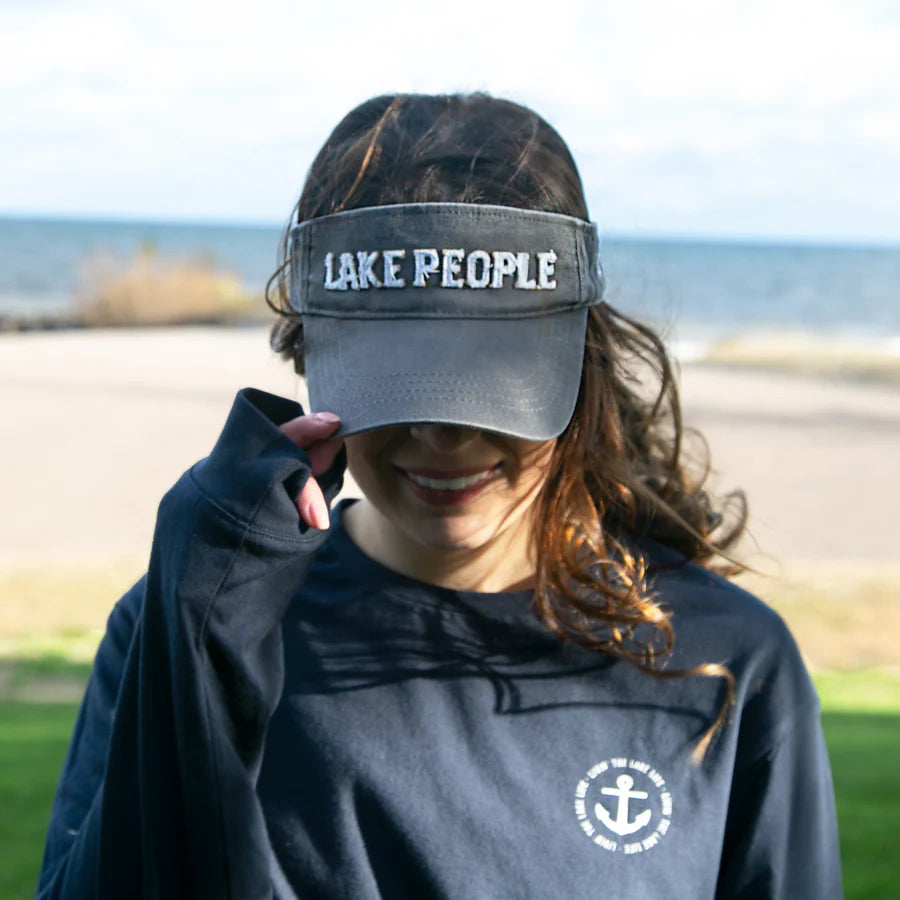 Lake People Visor - Grey
