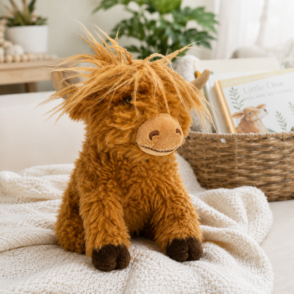 SH-Highland Cow Soft Toy