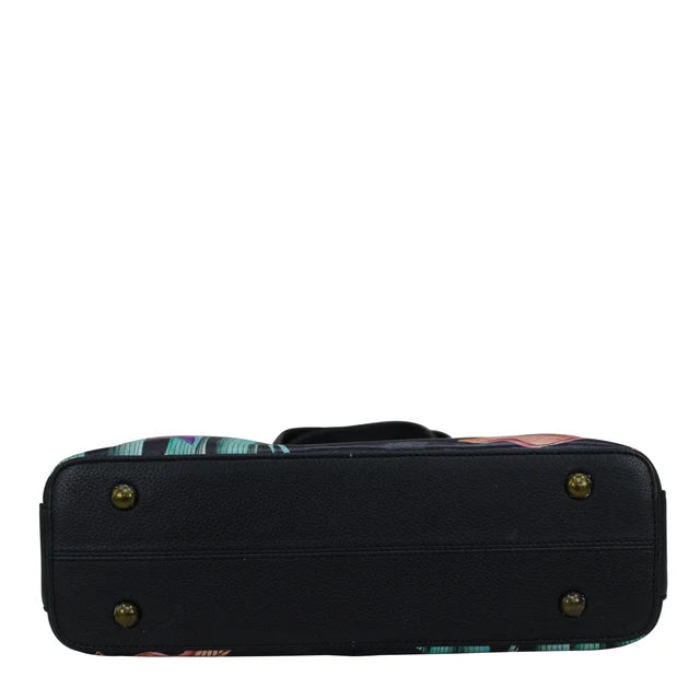 Anuschka Island Escape Black - Small Shopper