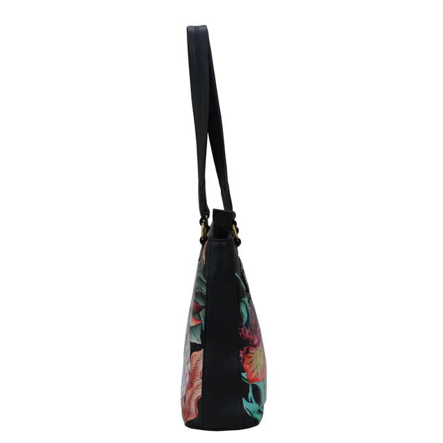 Anuschka Island Escape Black - Small Shopper