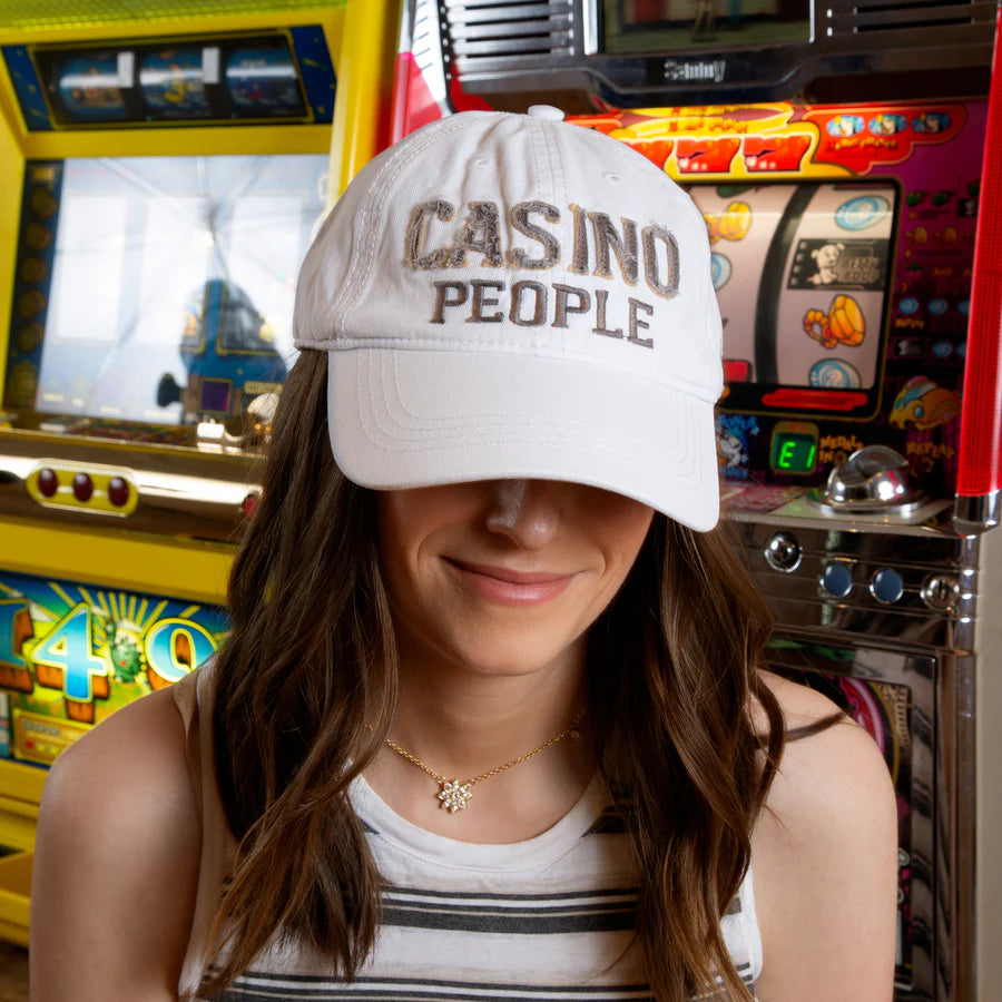 Casino People Cap - White