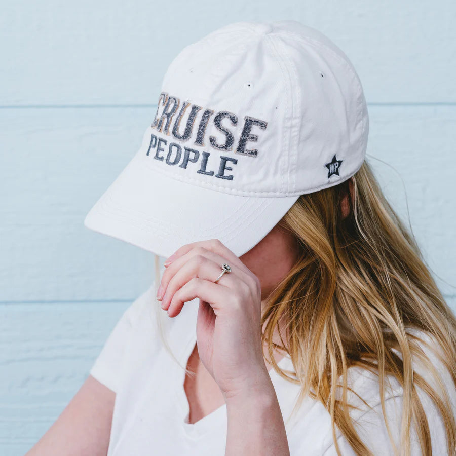 Cruise People Cap - White
