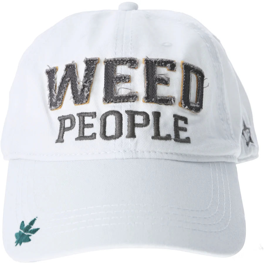 Weed People Cap - White