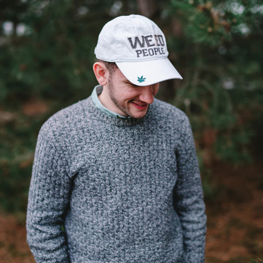 Weed People Cap - White