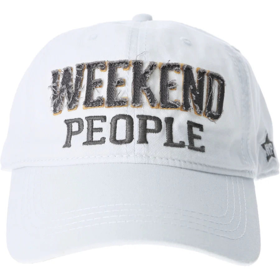 Weekend People Cap - White