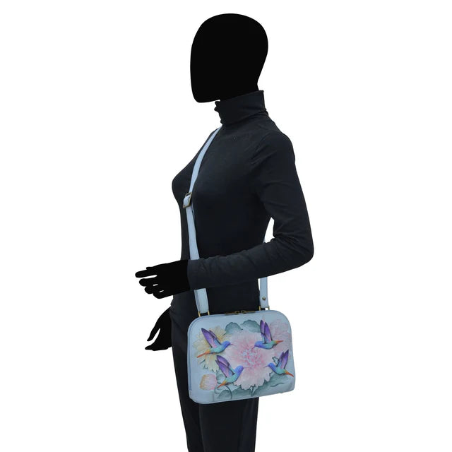 Anuschka Rainbow Birds - Zip Around Everyday Crossbody