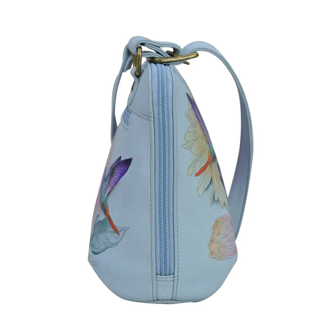Anuschka Rainbow Birds - Zip Around Everyday Crossbody