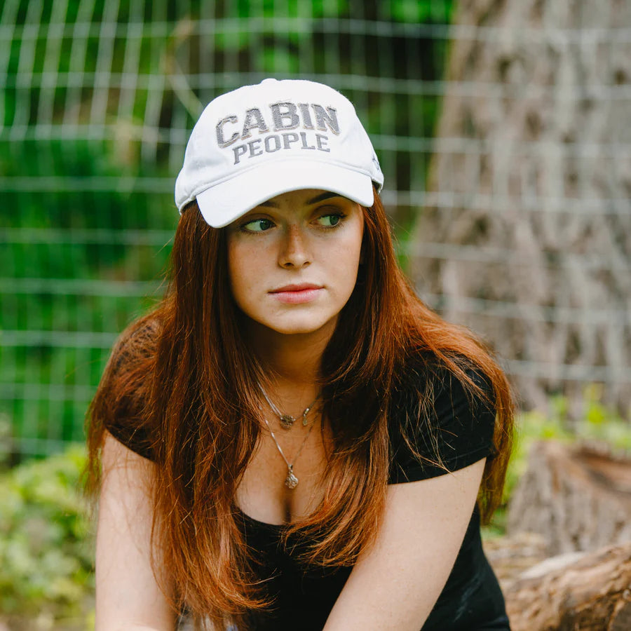 Cabin People Cap - White