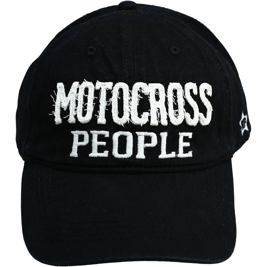 Motorcross People Cap - Black