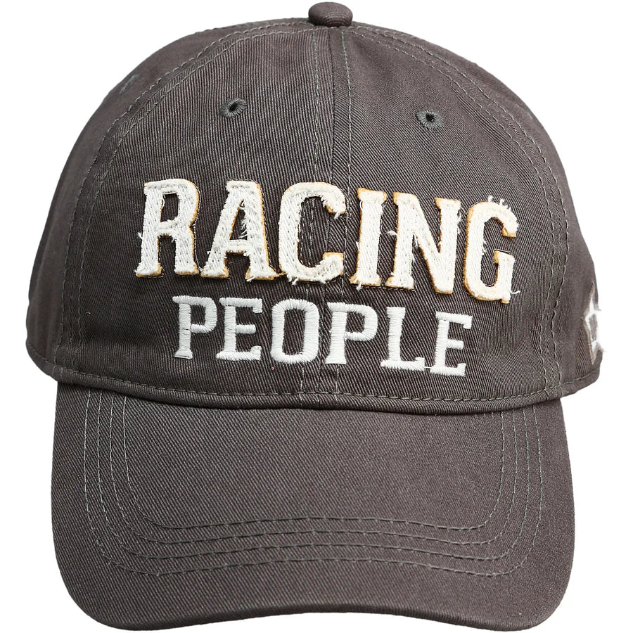 Racing People Cap - Grey