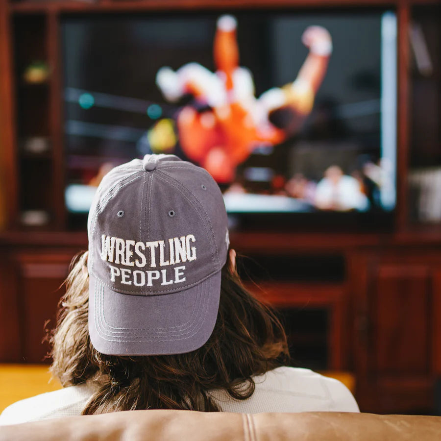 Wrestling People Cap - Grey