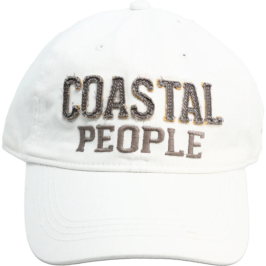 Coastal People Cap - White